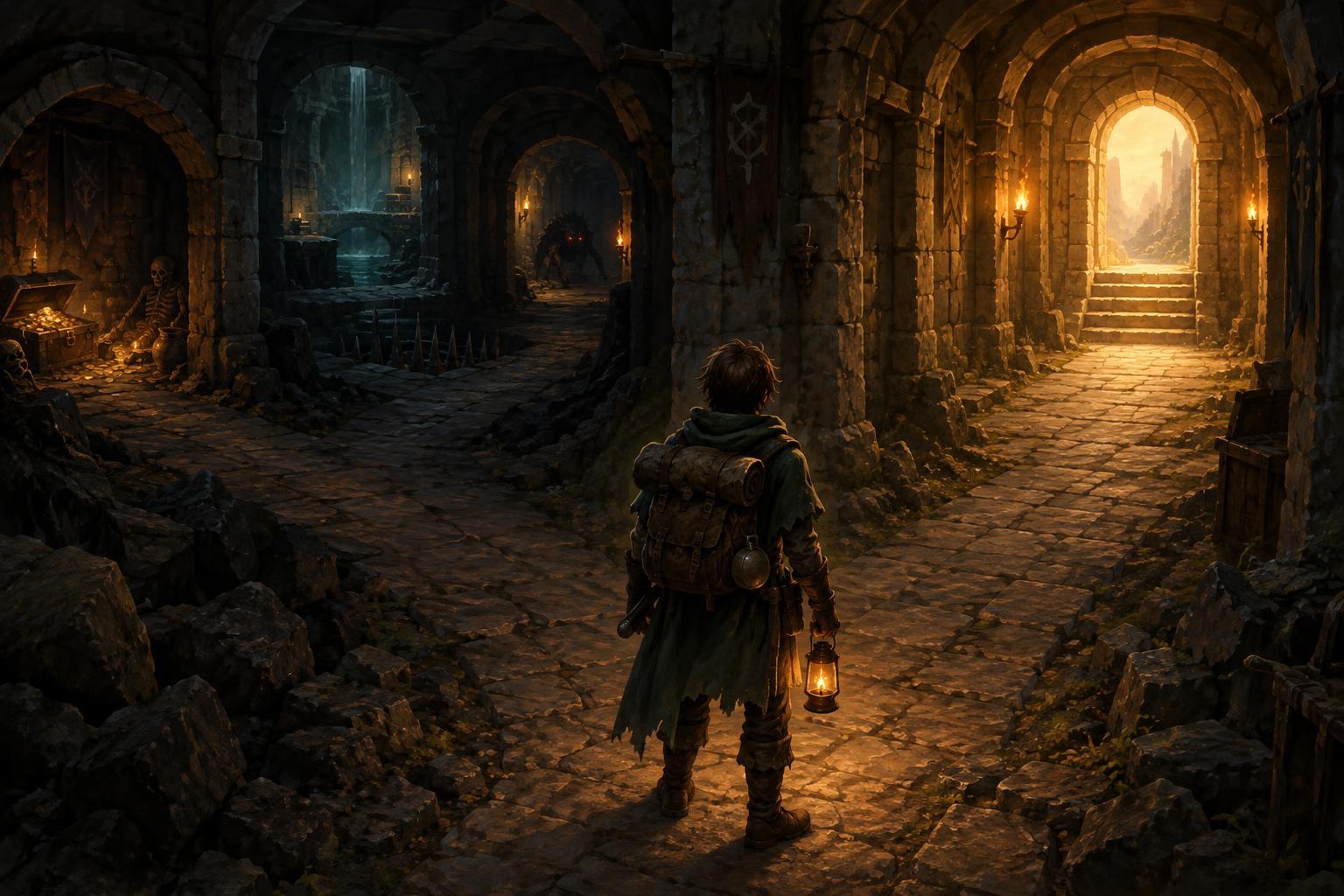 When to Explore a Procedural Stage and When to Head for the Exit