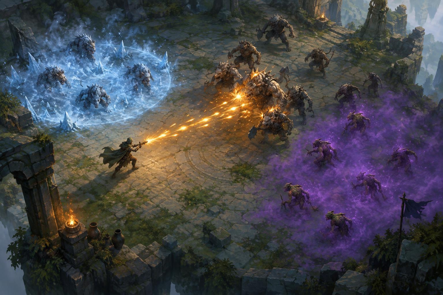 Choosing Status Effects That Complement Your Main Damage Source