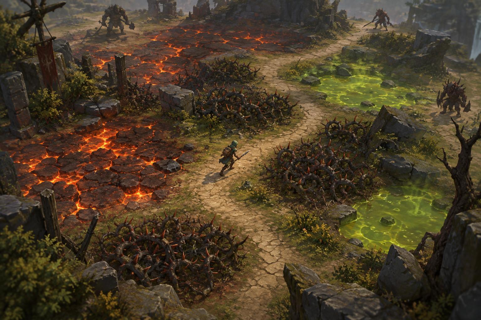 Floor Hazards in Survival Arenas: Spotting Danger and Choosing a Safe Route